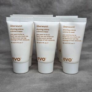 (X12) Evo Uberwurst Shaving Creme 1.1 fl oz Travel Size Sealed